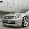 Накладка на передний бампер "Wald" Nissan Skyline (кузов V35) купить недорого с доставкой в Санкт-Петербург
