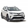 Защита переднего бампера «Труба» (d51) для Toyota RAV4 рестайлинг (2015-н.в.)(Окрашенное) купить недорого с доставкой в Санкт-Петербург