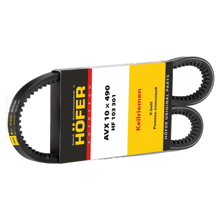 Ремень генератора 10х940 HOFFER зубчатый для B@3 2101-2107, 21213 купить недорого с доставкой в Санкт-Петербург