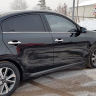 Накладки на пороги KIA RIO IV купить недорого с доставкой в Санкт-Петербург