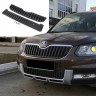 Зимний экран нижний, (текстурный пластик) для Skoda Yeti Outdoor (2013-2018) купить недорого с доставкой в Санкт-Петербург