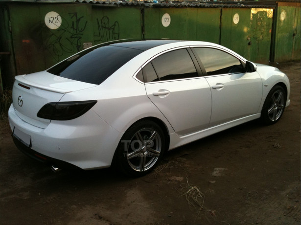 Лип спойлер на Mazda 6 GH (2 поколение) (2007-2012) купить недорого с доставкой в Санкт-Петербург