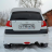 Накладка на задний бампер "Mugen style" для Hyundai Getz рестайлинг (2004-2007 г.в.)