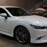 Клыки (накладки) переднего бампера "SkyActivSport" var №3 для Mazda 6 (2015-н.в.) купить недорого с доставкой в Санкт-Петербург