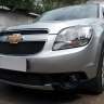 Защита радиатора "Standart" Chevrolet Orlando (2009-2015) верх, чёрная купить недорого с доставкой в Санкт-Петербург