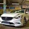 Капот "SkyActivSport" var №2 (с прорезанными жабрами) для Mazda 6 (2013-н.в.) купить недорого с доставкой в Санкт-Петербург