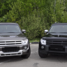 Накладка (юбка) переднего бампера "Broomer Design" (Без ДХЛ) для Mitsubishi Pajero IV (2006-2015) купить недорого с доставкой в Санкт-Петербург