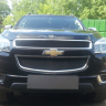 Защита радиатора "Standart" Chevrolet Trailblazer (2012-2015) чёрная купить недорого с доставкой в Санкт-Петербург