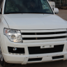 Решетка радиатора "Broomer Design" var №2 для Mitsubishi Pajero 4 (2006-2015) купить недорого с доставкой в Санкт-Петербург