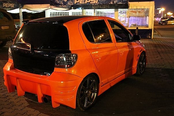 Бампер задний "Zero Fighter" Toyota Vitz купить недорого с доставкой в Санкт-Петербург