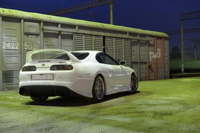 Бампер задний "Trial" Toyota "Supra" (80) купить недорого с доставкой в Санкт-Петербург