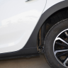 Накладки на пороги "KART RS NEW" для Renault Sandero NEW (Без комплектации) купить недорого с доставкой в Санкт-Петербург