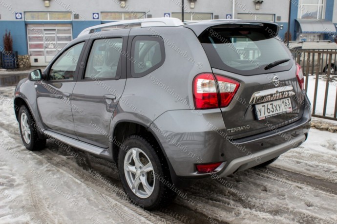 Спойлер КРОСС Renault Duster, Nissan Terrano купить недорого с доставкой в Санкт-Петербург