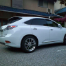 Молдинги на пороги "LX-Mode" для Lexus RX 350 (2008-2012) купить недорого с доставкой в Санкт-Петербург