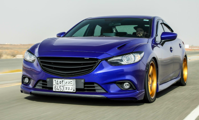 Капот "SkyActivSport" var №1 (с глухими жабрами) для Mazda 6 (2013-н.в.) купить недорого с доставкой в Санкт-Петербург
