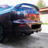 Накладка (юбка) на задний бампер Mazda 3 седан (2003-2009) купить недорого с доставкой в Санкт-Петербург