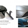 Защита радиатора "Standart" Citroen Jumper (2006-2014) верх, чёрная купить недорого с доставкой в Санкт-Петербург