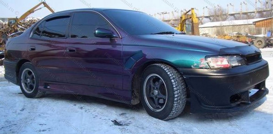 Накладки на пороги Toyota Corona/Carina-E/Caldina (Кузов 190) купить недорого с доставкой в Санкт-Петербург