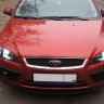 Накладки на фары (реснички) широкие var №2 для Ford Focus 2 (2004-2008) купить недорого с доставкой в Санкт-Петербург
