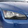 Накладки на фары (реснички) широкие var №2 для Ford Focus 2 (2004-2008) купить недорого с доставкой в Санкт-Петербург