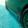 Накладки на пороги с жабрами для Mazda 323 f купить недорого с доставкой в Санкт-Петербург
