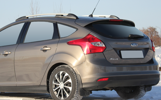 Рейлинги для Ford Focus III (2011-2019) хэтчбек Чёрный купить недорого с доставкой в Санкт-Петербург