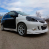 Накладки на пороги "Mugen" для Honda Fit GD Рестайлинг купить недорого с доставкой в Санкт-Петербург