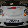 Защита радиатора "Standart" Daewoo Matiz чёрная купить недорого с доставкой в Санкт-Петербург