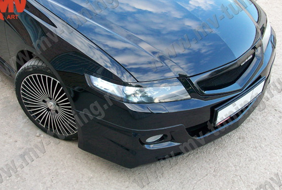 Решетка радиатора (сетка в комплекте) "MUGEN Style" для Honda Accord VII (2006-2008) купить недорого с доставкой в Санкт-Петербург