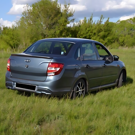 Накладки на пороги "GT Replica" для B@3 2190, 2191 L@DA Gr@nt@ купить недорого с доставкой в Санкт-Петербург