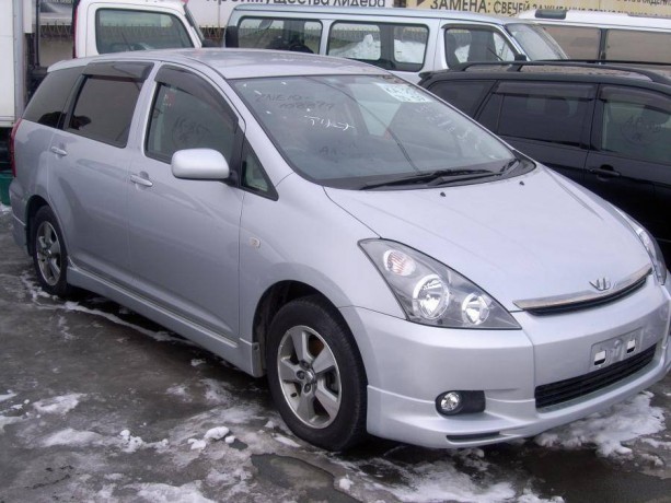 Накладки на пороги (сток) Toyota Wish купить недорого с доставкой в Санкт-Петербург