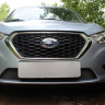 Защита радиатора "Standart" Datsun mi-Do (2015-н.в.) чёрная купить недорого с доставкой в Санкт-Петербург