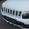Решетка радиатора "Jeep" для Renault Duster (2010-2021) купить недорого с доставкой в Санкт-Петербург