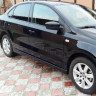 Накладки на пороги для Volkswagen Polo (2009-2020) купить недорого с доставкой в Санкт-Петербург