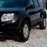 Молдинги дверей №2 "КАРТ" для Renault Duster дорестайлинг до 2015 г.в. (без комплектации) купить недорого с доставкой в Санкт-Петербург