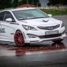 Аэродинамический обвес "ZEUS" Hyundai Solaris 2015-н.в. Рестайлинг купить недорого с доставкой в Санкт-Петербург