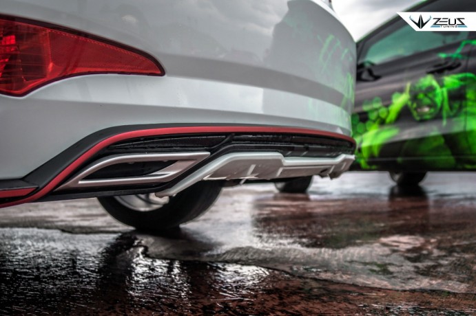 Аэродинамический обвес "ZEUS" Hyundai Solaris 2015-н.в. Рестайлинг купить недорого с доставкой в Санкт-Петербург