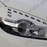 Накладки на фары (реснички) для Nissan Qashqai (2010-2013) купить недорого с доставкой в Санкт-Петербург