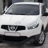 Накладки на фары (реснички) для Nissan Qashqai (2010-2013) купить недорого с доставкой в Санкт-Петербург
