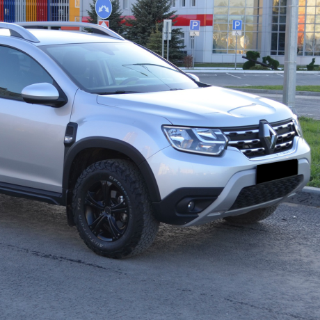 Накладки на арки "КАРТ" для Renault Duster 2 (с 2021 г.в.)(с комплектацией) купить недорого с доставкой в Санкт-Петербург