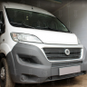 Защита радиатора "Standart" Fiat Ducato (2014-н.в.) чёрная купить недорого с доставкой в Санкт-Петербург