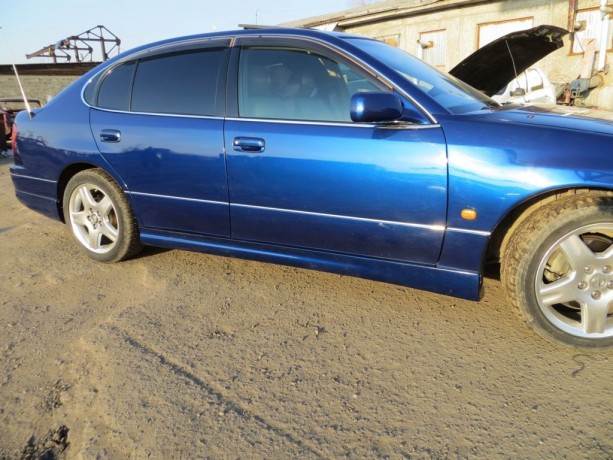 Накладка на пороги "Wald" Toyota Aristo (160) купить недорого с доставкой в Санкт-Петербург