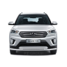 Защита переднего бампера двойная d63/63мм (НПС) HYUNDAI Creta (2016-н.в.) купить недорого с доставкой в Санкт-Петербург