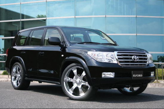 Расширители колесных арок "Elford" Toyota Land Cruiser 200 (Дорестайлинг) купить недорого с доставкой в Санкт-Петербург