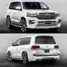 Бампер задний "Double Eight" для Toyota Land Cruiser 200 (Рестайлинг) купить недорого с доставкой в Санкт-Петербург