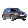 Защита переднего бампера «Труба двойная» (d63,5) для Renault Duster (2011-2015)(Окрашенное) купить недорого с доставкой в Санкт-Петербург