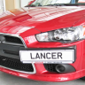Рамка под номер на передний бампер для Mitsubishi Lancer X (2010-2016) купить недорого с доставкой в Санкт-Петербург
