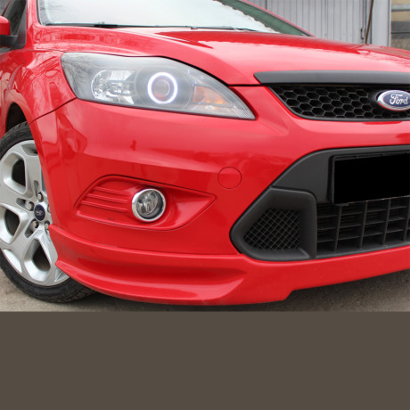 Накладка (юбка) переднего бампера "Lord" для Ford Focus 2 (3D-5D)(2008-2011) купить недорого с доставкой в Санкт-Петербург