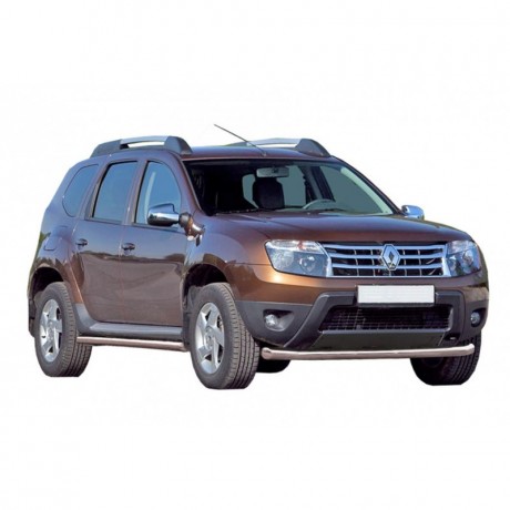 Защита порогов «Труба» (d63,5) для Renault Duster (2011-2016)(Окрашенное) купить недорого с доставкой в Санкт-Петербург