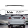 Лип-Спойлер "Zeus" для Hyundai Solaris (2010-2016) купить недорого с доставкой в Санкт-Петербург